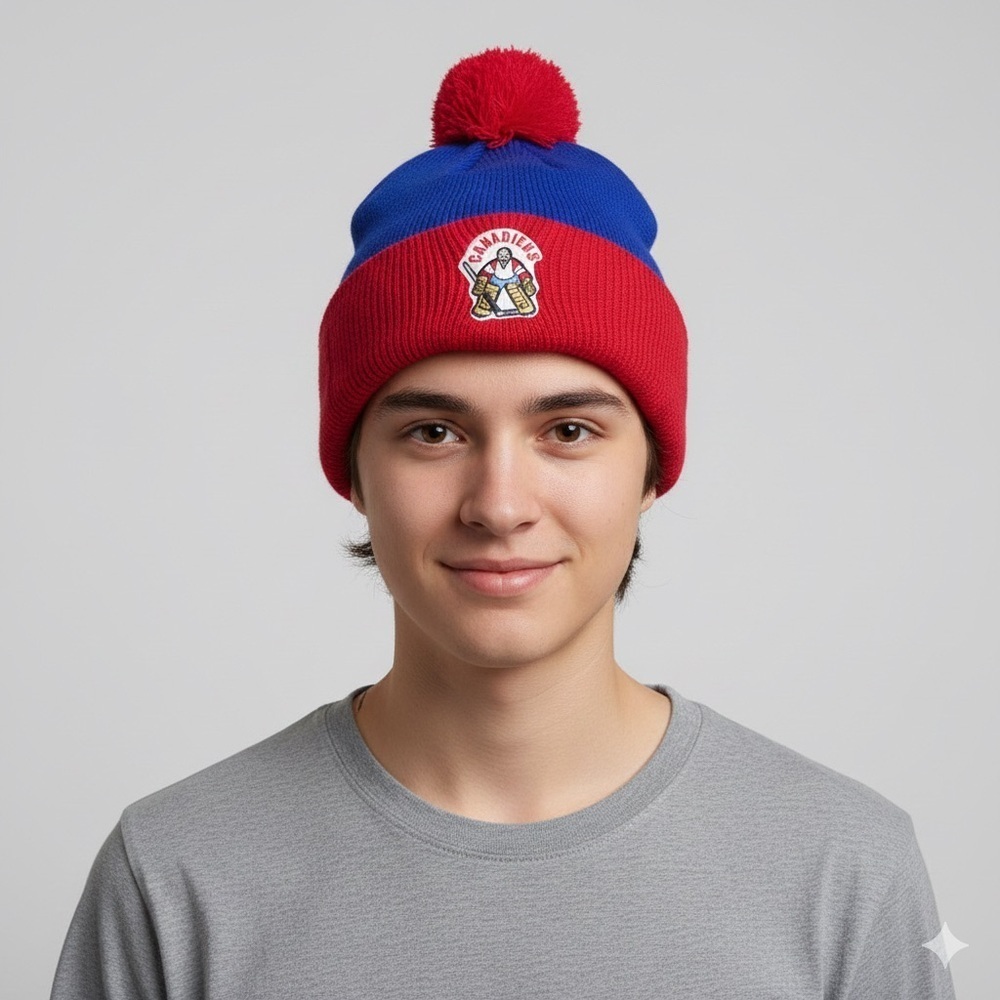 Vintage Montreal Canadiens Beanie Hat - One Size, Unisex